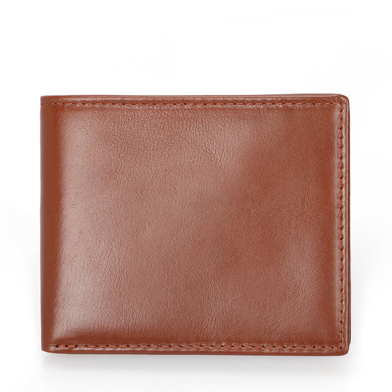 Men's Wallet Made Of Crazy Horse Leather GO Buy