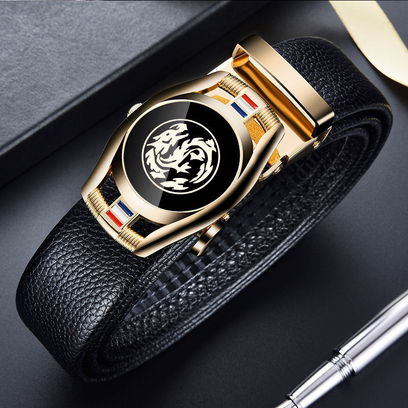 Men's leather belt GO Buy