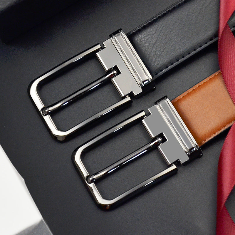 Men's leather casual belt GO Buy