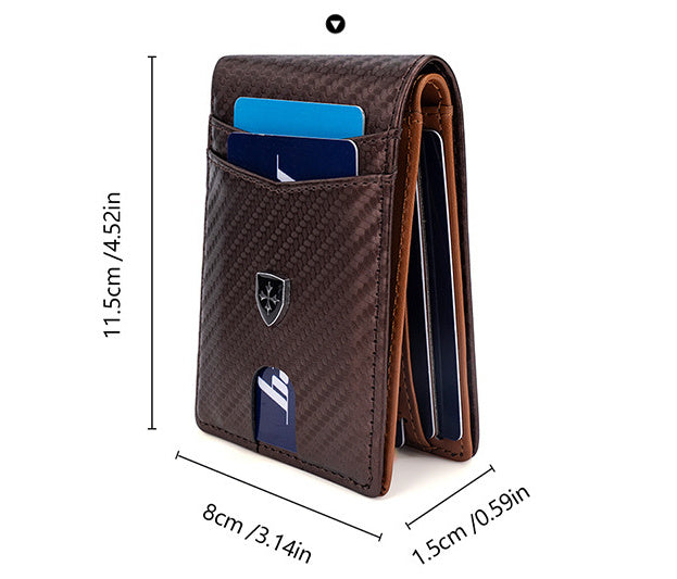 New Men's Wallet Short And Simple Two Fold GO Buy