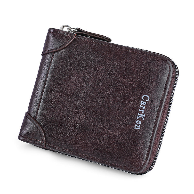 Retro Men's Horizontal Multifunctional Card Holder GO Buy