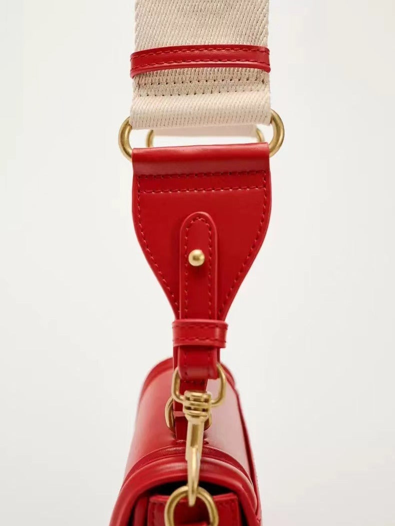 Red Mini Flip Shoulder Casual Portable Crossbody Bag GO Buy