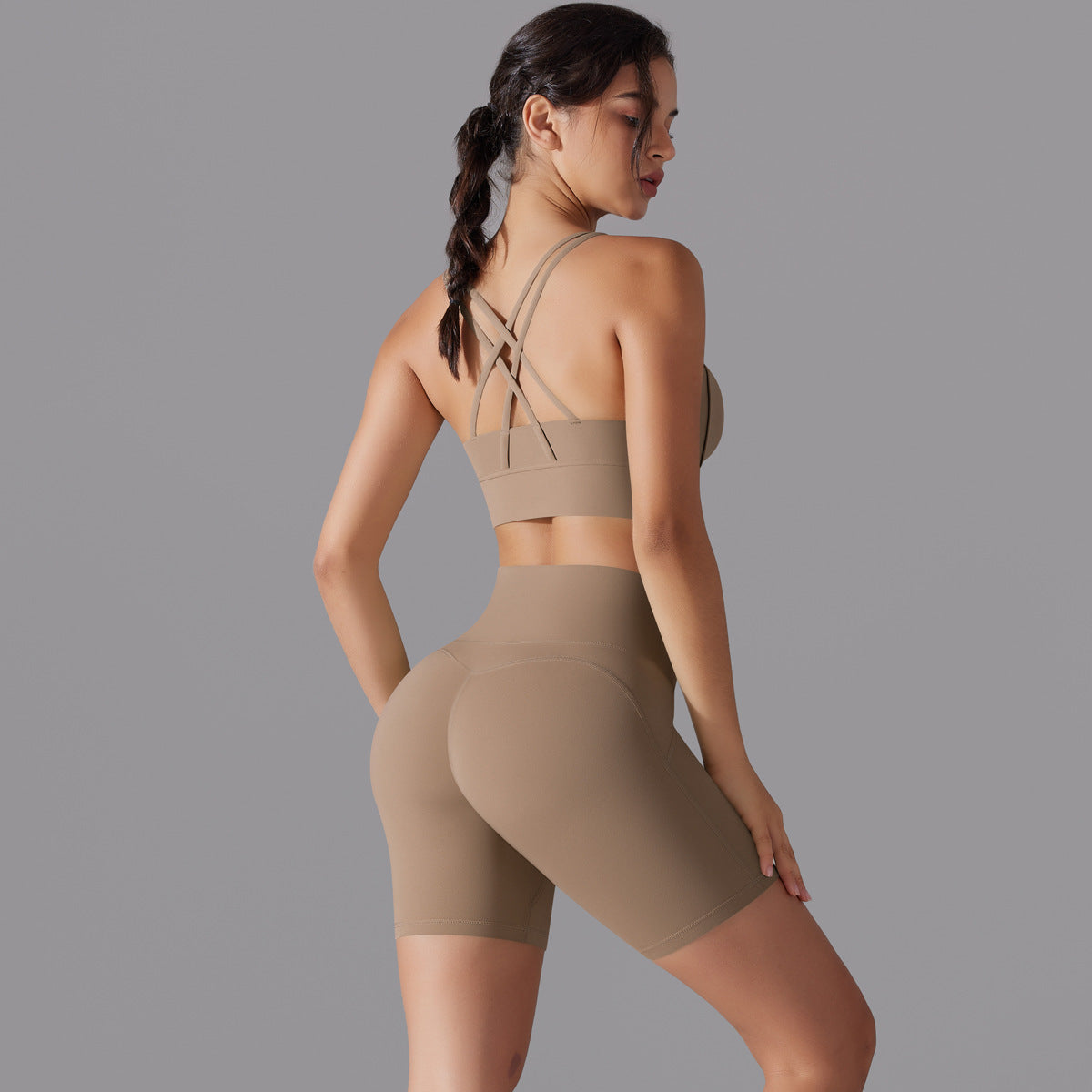 Beauty Back Cross Sports Underwear Fitness Yoga Wear Suit Gobuy Fashion