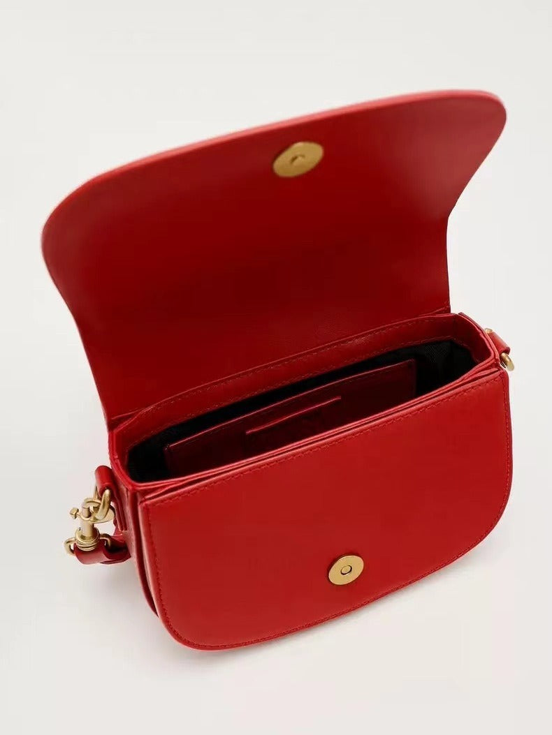 Red Mini Flip Shoulder Casual Portable Crossbody Bag GO Buy