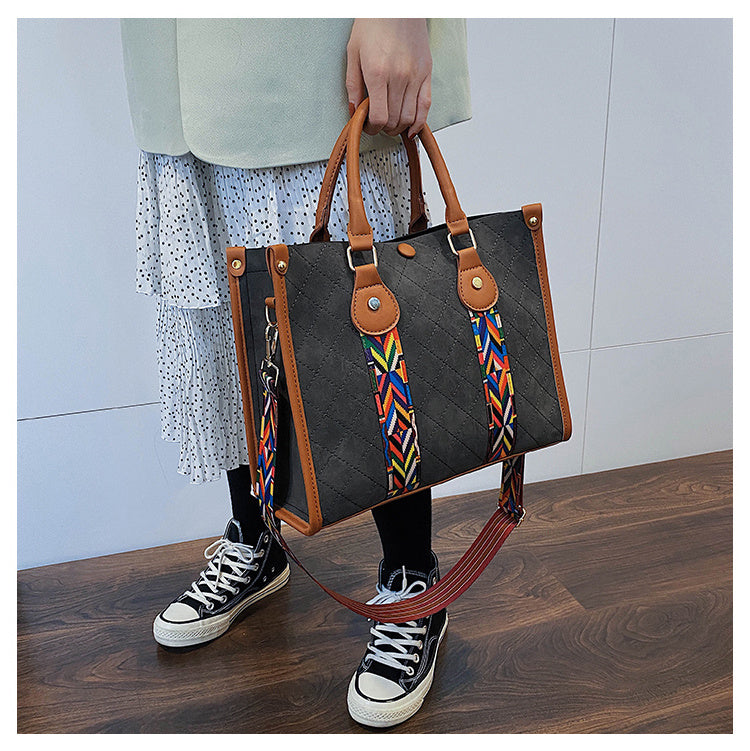 Large-capacity One-shoulder Messenger Bag Handbag Trendy GO Buy