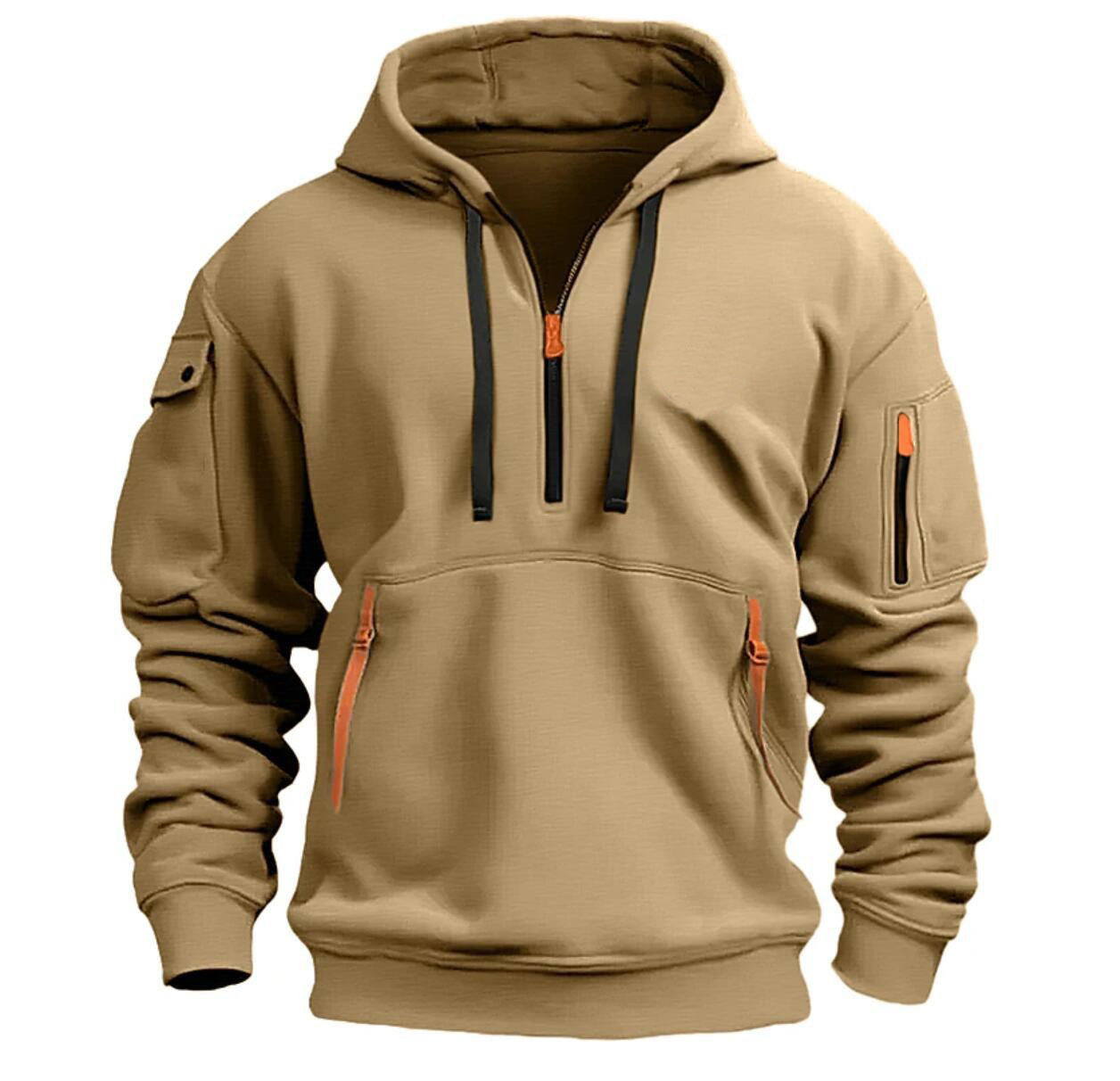 Cotton Dropped Shoulder Hooded Sweatshirt Men's Women's Plus Size Loose Pullover Fashion Sweatshirt GO buy