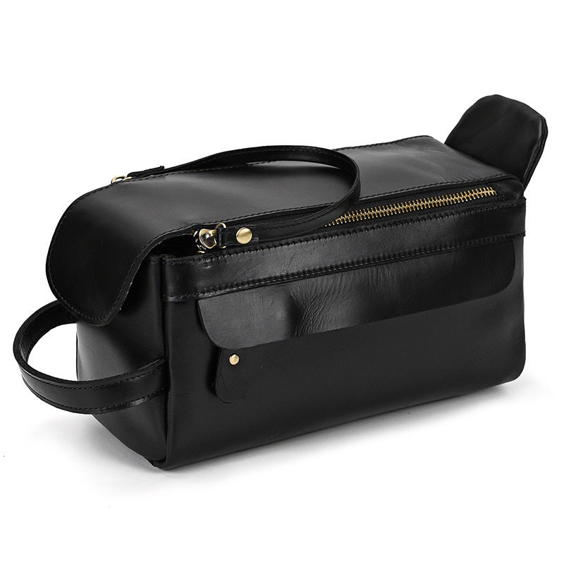 Leather Wash Bag Large Capacity Women's Storage Bag GO Buy