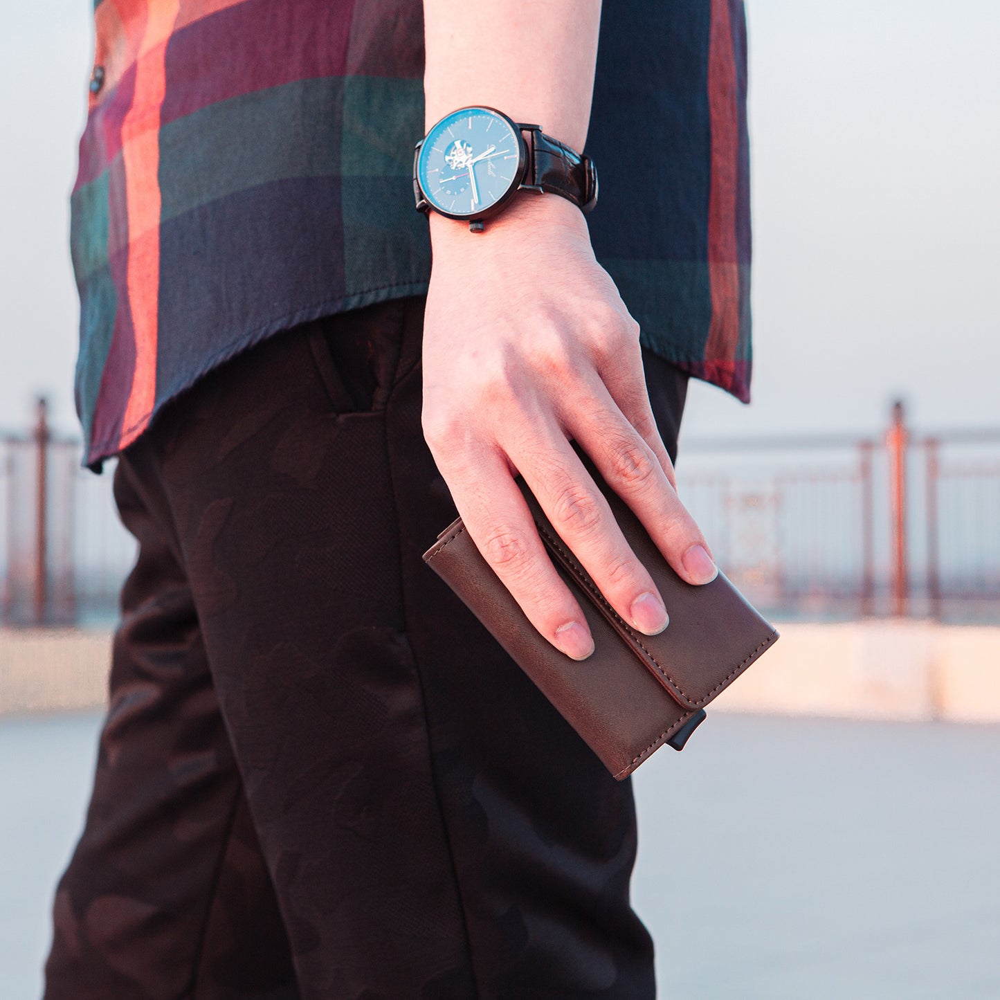 Men's New Hot Sell Fashion Retro Tri-fold Wallet GO Buy
