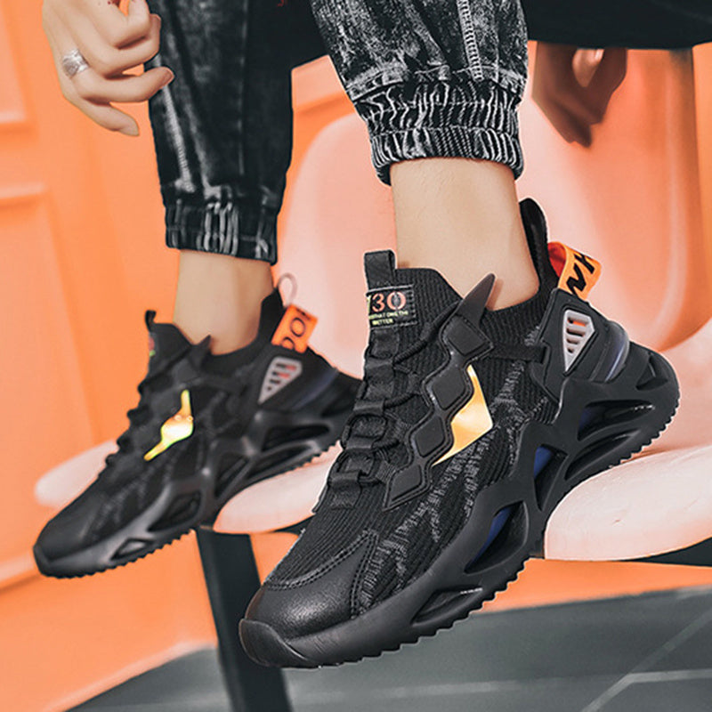 Men Sneakers Cool Wave Sole Sport Running Shoes GO Buy