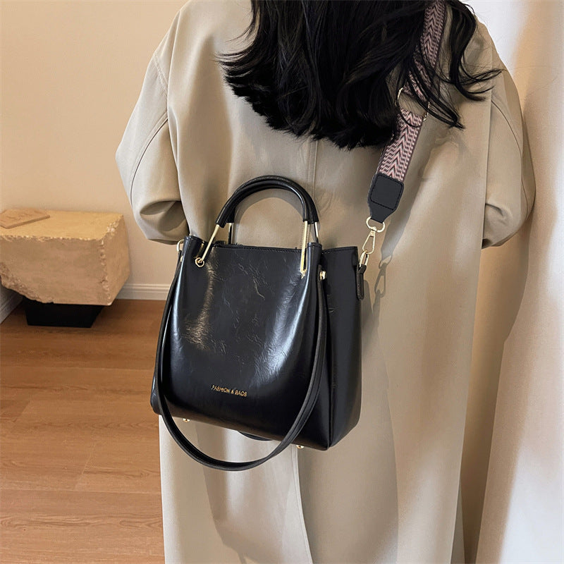 Retro Large Capacity Hand-held Tote Bag Casual Crossbody GO Buy
