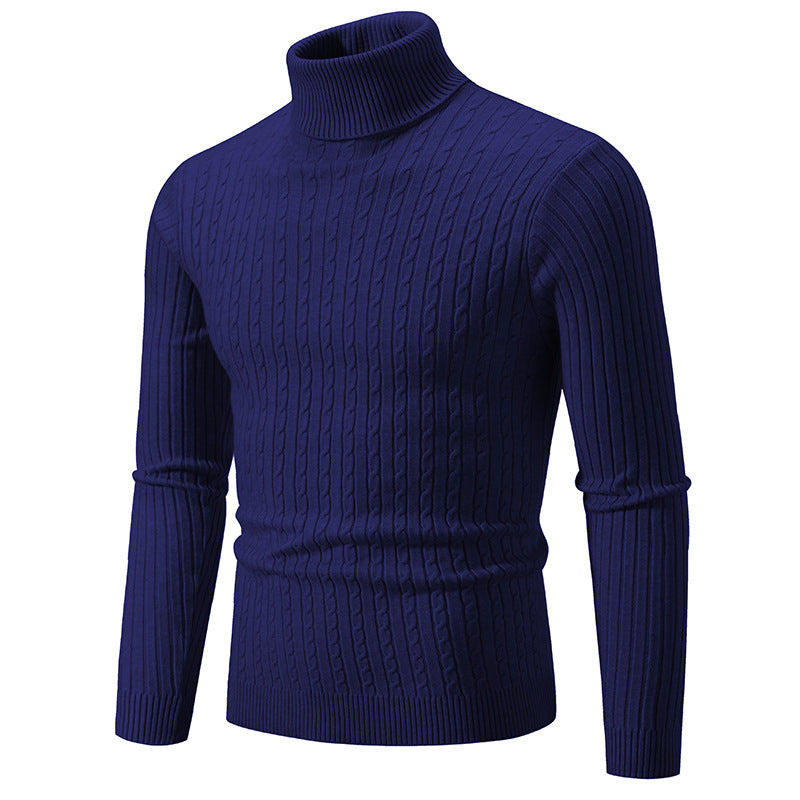 Retro Simple High Collar Bottoming Sweater Wear Casual Thin Slimming Knitwear GO Buy