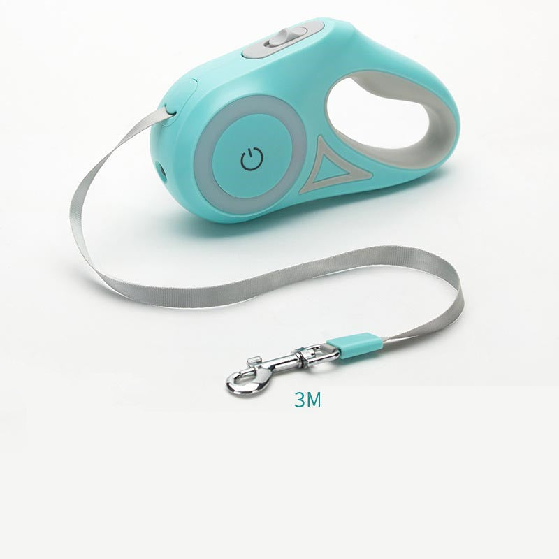 Dog Leash Retractable Leash And Dog Collar Spotlight Automatic Pet Dog Cat Traction Rope For Small Medium Dogs Pet Product Gobuy Fashion