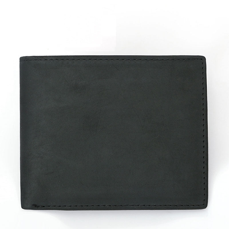 Men's Wallet Made Of Crazy Horse Leather GO Buy