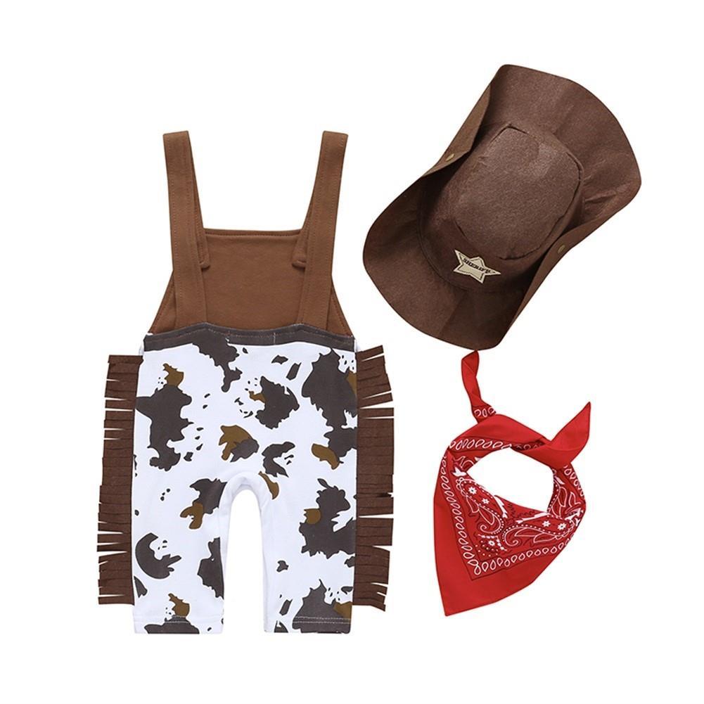 Boys And Girls Jumpsuit Hat Scarf Set GO buy