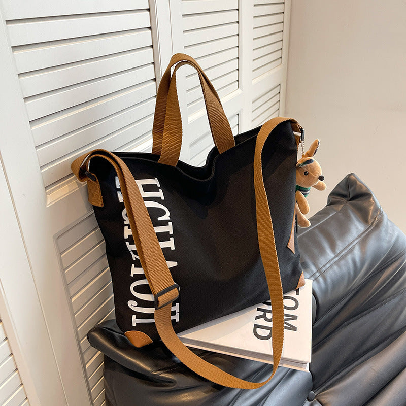 Women's Casual Large-capacity Canvas Shoulder Messenger Bag GO Buy