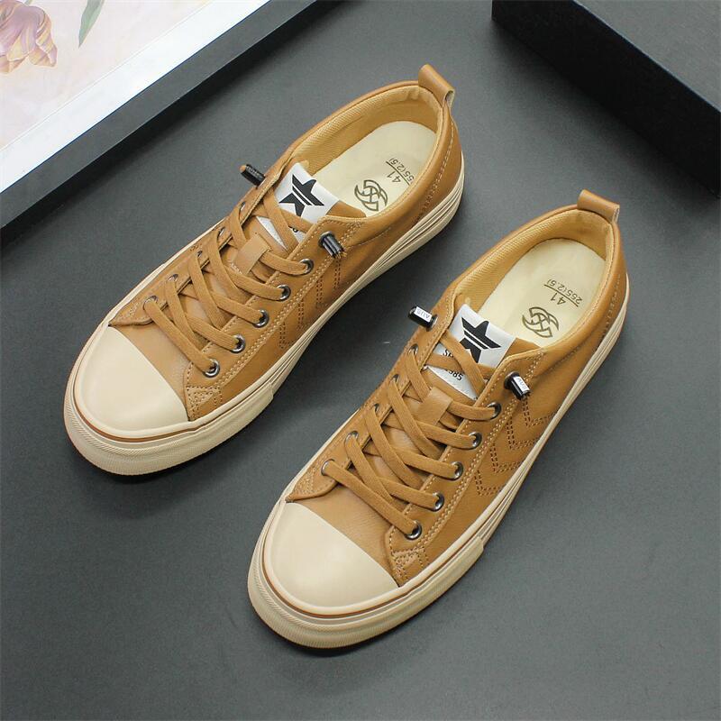 Soft Bottom Men's Casual Leather Shoes GO Buy