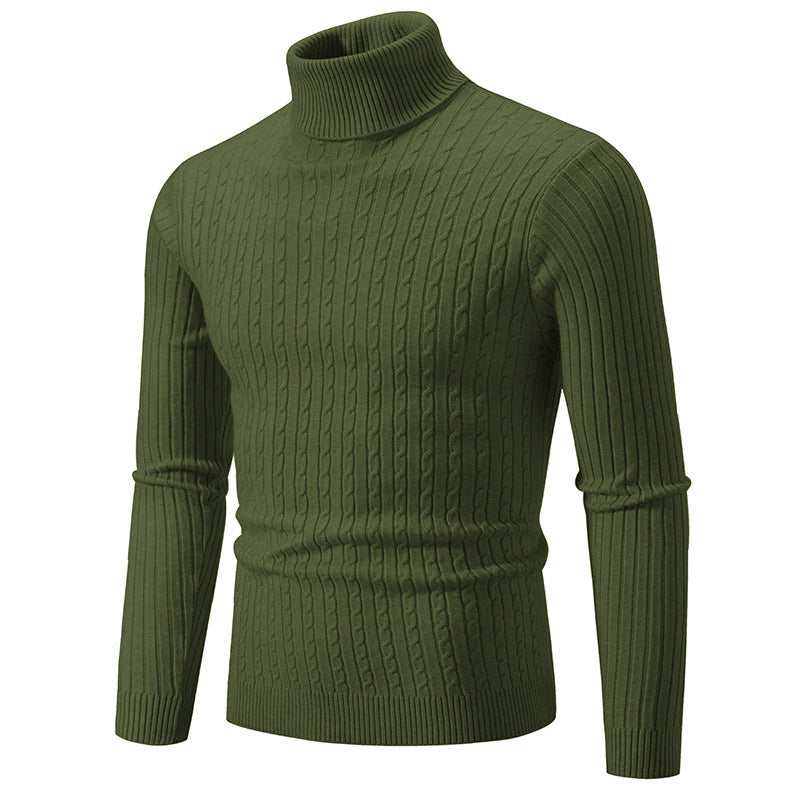 Retro Simple High Collar Bottoming Sweater Wear Casual Thin Slimming Knitwear GO Buy