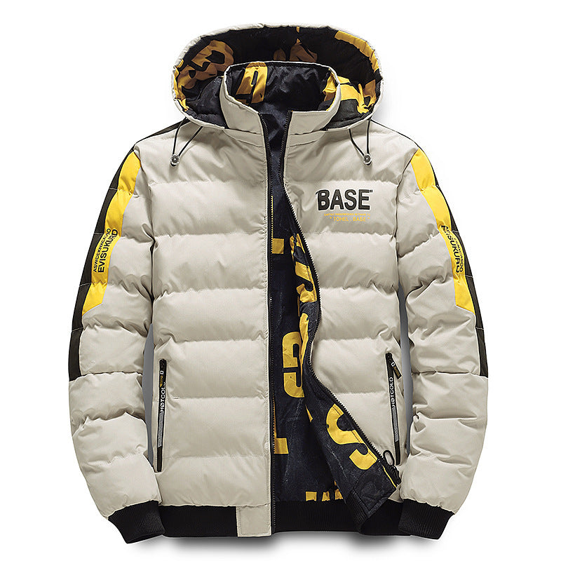 Winter Cotton-padded Men's Thickened Coat Jacket GO Buy