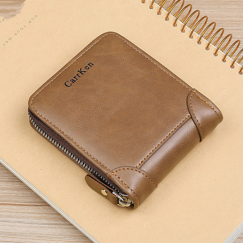Retro Men's Horizontal Multifunctional Card Holder GO Buy