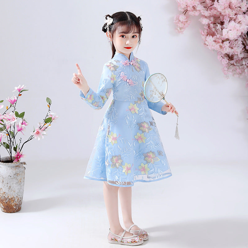 Girl cheongsam costume skirt GO buy