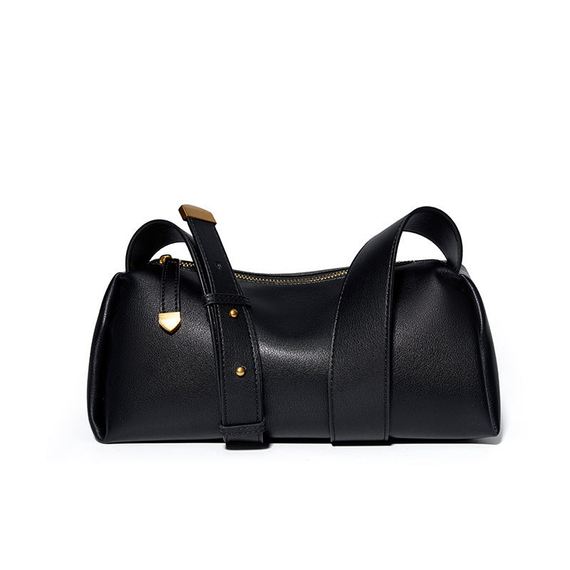 Women's High-grade Cowhide Baguette Underarm Bag GO Buy