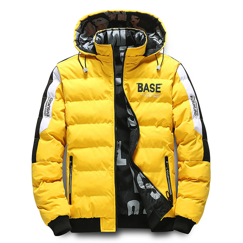 Winter Cotton-padded Men's Thickened Coat Jacket GO Buy