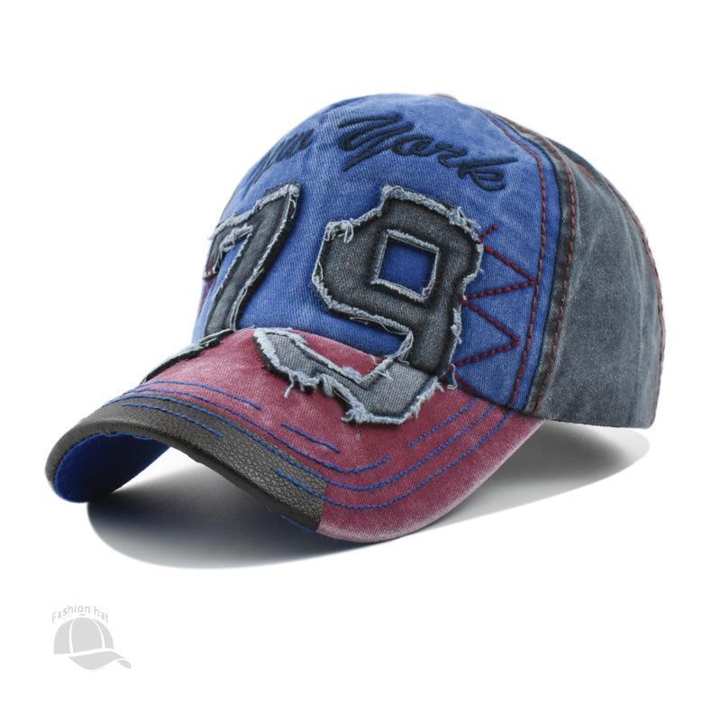 Men's Washed Letter Embroidery Baseball Cap Gobuy Fashion
