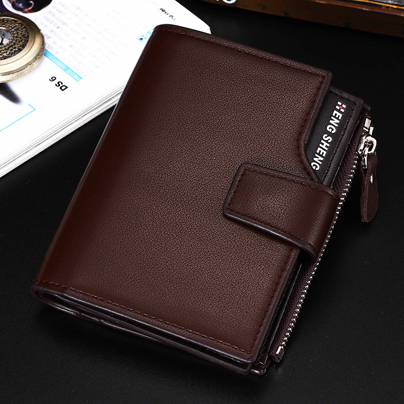 Men's Wallet Vertical Casual Korean Style 30 Off Money Wallet Wallet GO Buy