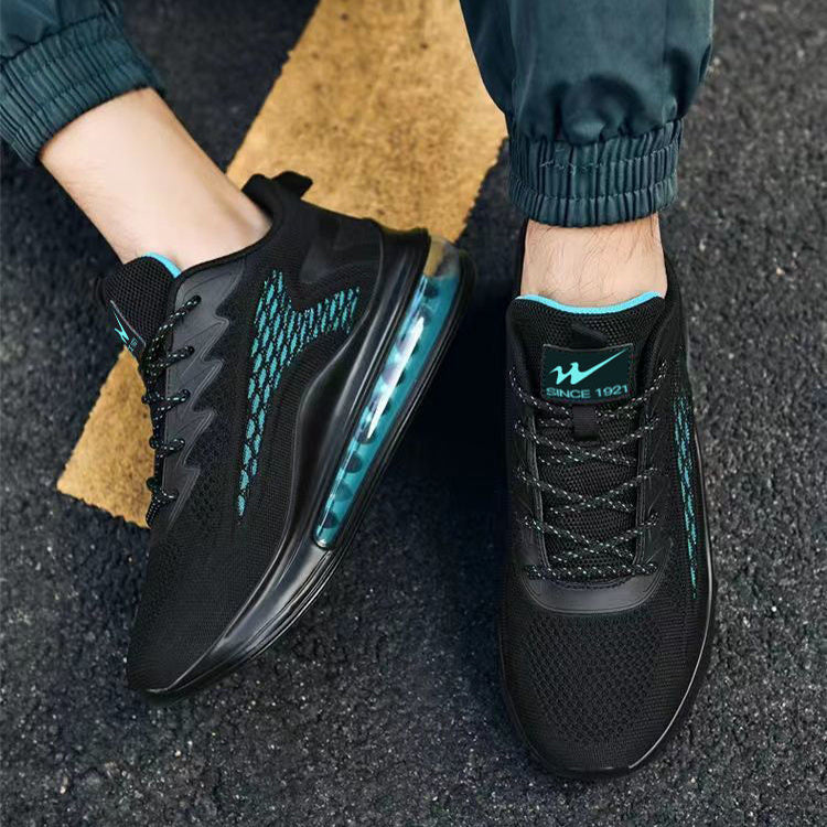 Mesh Slip On Air Cushion Shoes Men's Sport Sneakers Height Increasing Fashion Casual Shoes GO Buy