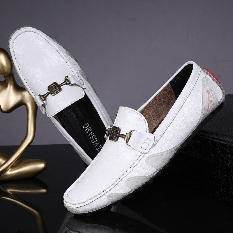 First Layer Cowhide Casual Shoes For Men Gobuy Fashion