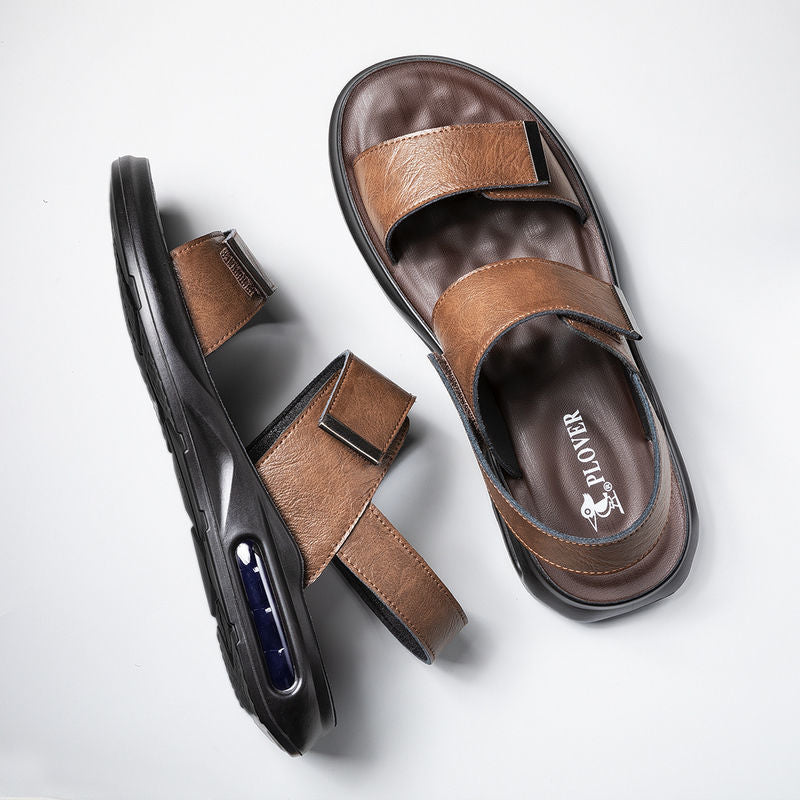 Casual Platform Beach Shoes Men's Summer Wear Dual-use Gobuy Fashion