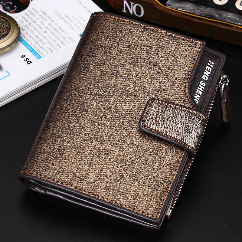 Men's Wallet Vertical Casual Korean Style 30 Off Money Wallet Wallet GO Buy