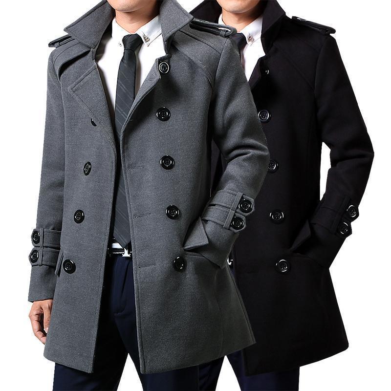 Men's Duster Slim Fit Korean Fashion GO Buy