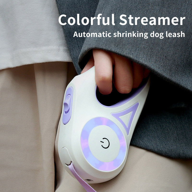 Dog Leash Retractable Leash And Dog Collar Spotlight Automatic Pet Dog Cat Traction Rope For Small Medium Dogs Pet Product Gobuy Fashion