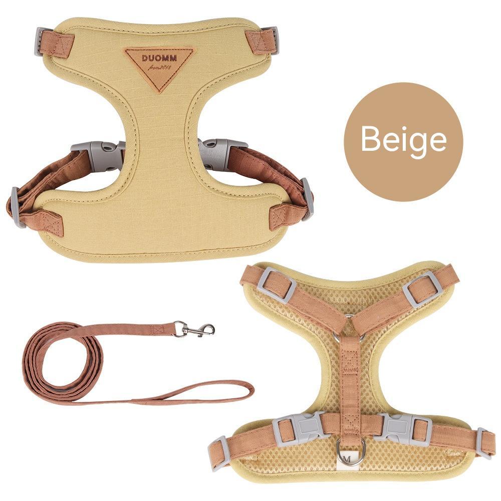 Hot Sale Dog Breast Strap Anti Breaking Loose Pet Harness Small Dog Dog Leash Pet Hand Holding Rope Wholesale GO Buy