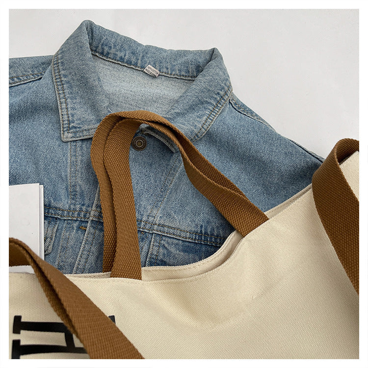 Women's Casual Large-capacity Canvas Shoulder Messenger Bag GO Buy