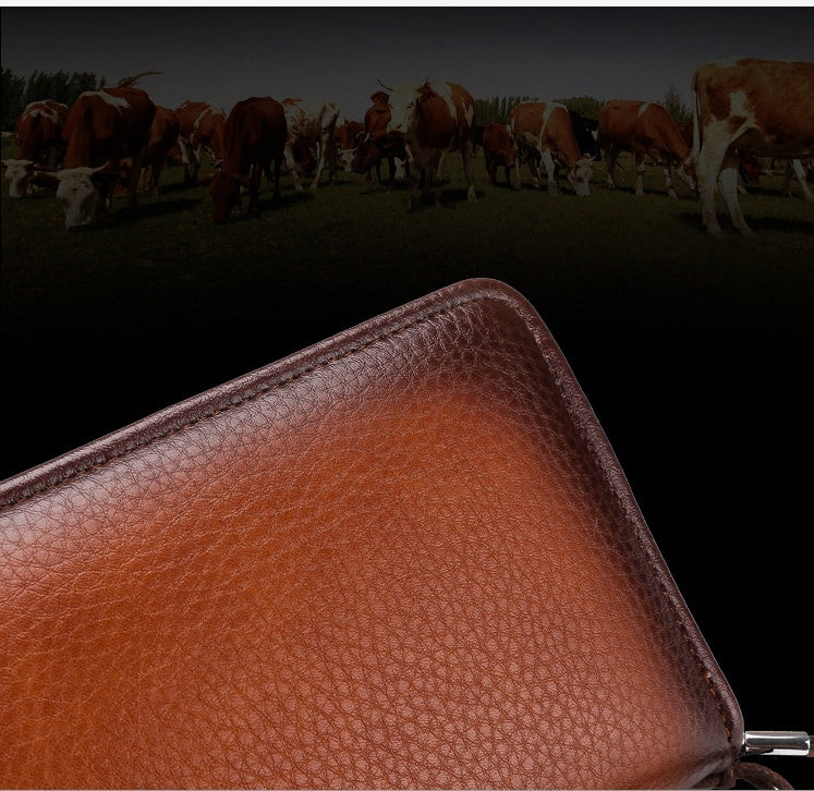 Large Capacity Men's Business Casual Long Wallet GO Buy