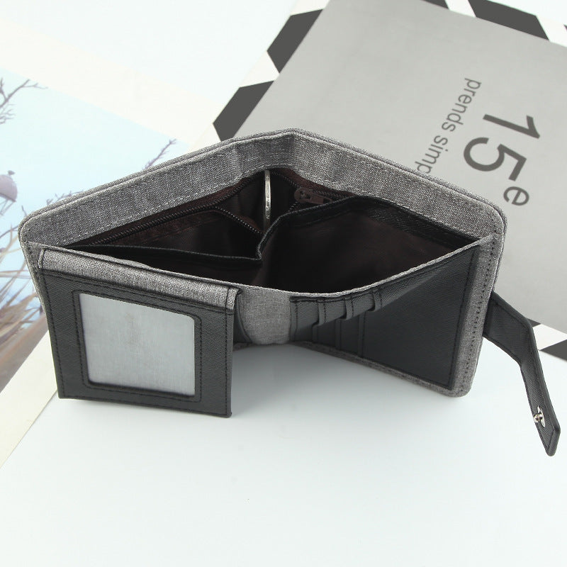 Men's Wallet Short Multi-card Slot Fashion Casual GO Buy