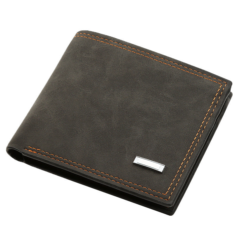 Men's Wallet Multifunctional Wallet Wallet Fashion Short Style GO Buy