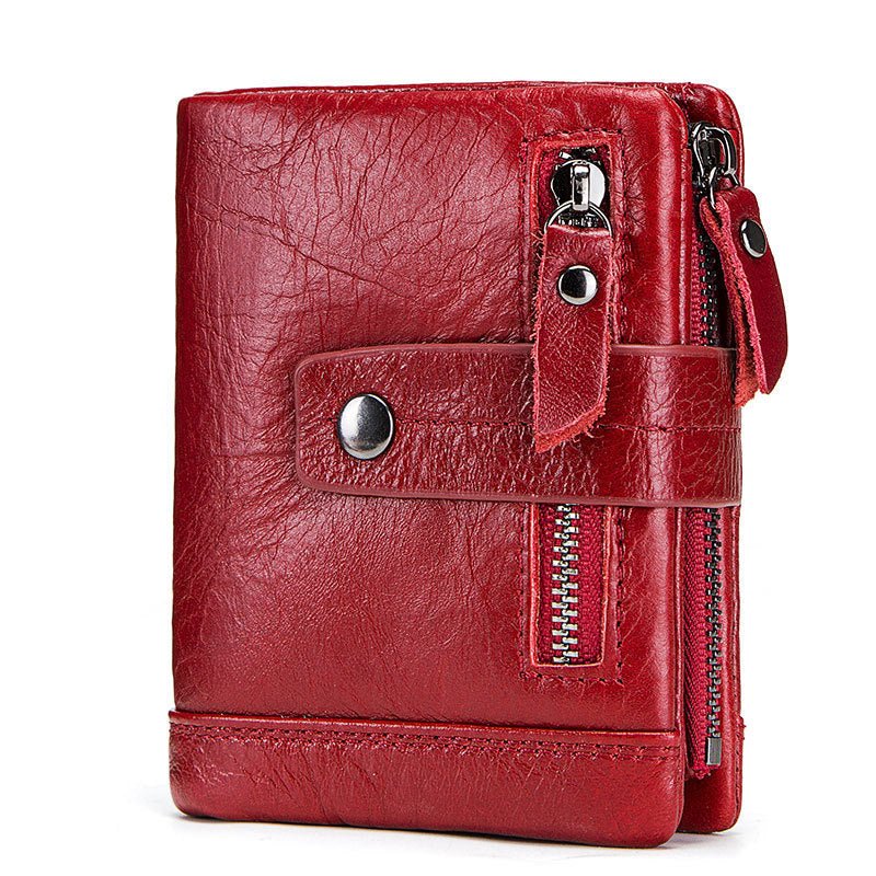 Antimagnetic Multicolor European And American Men's Wallet - Go Buy