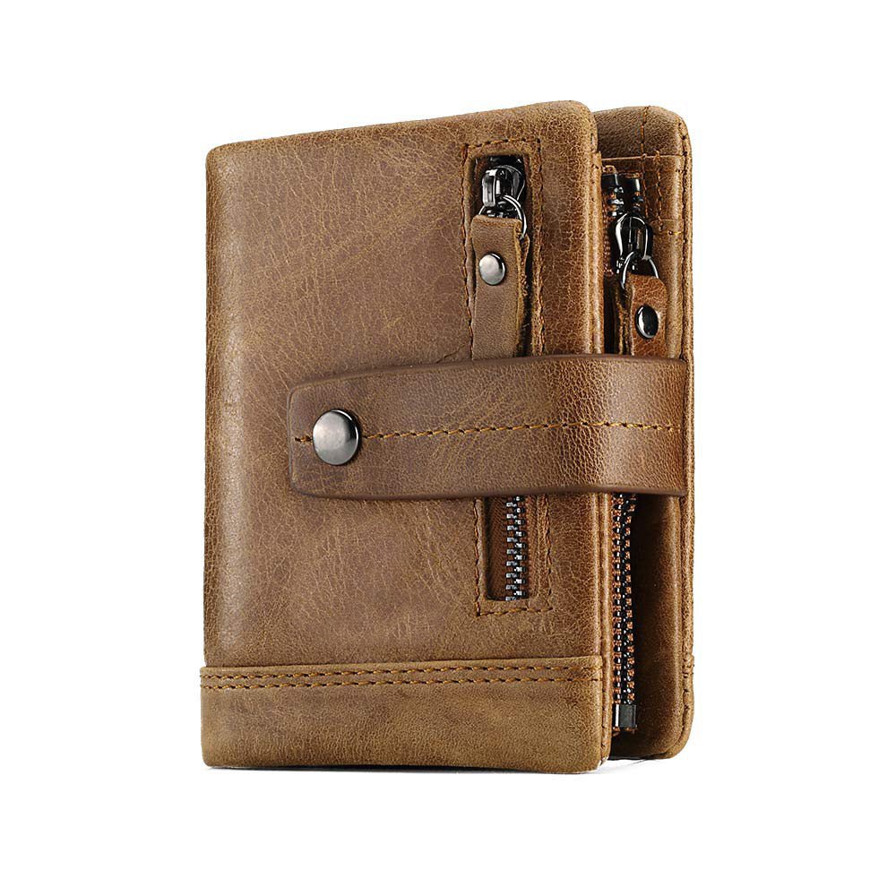 Antimagnetic Multicolor European And American Men's Wallet - Go Buy