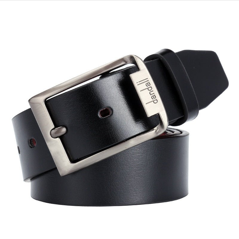Antique Pin Buckle Men's Leather Belt Casual Men's Belt - Go Buy