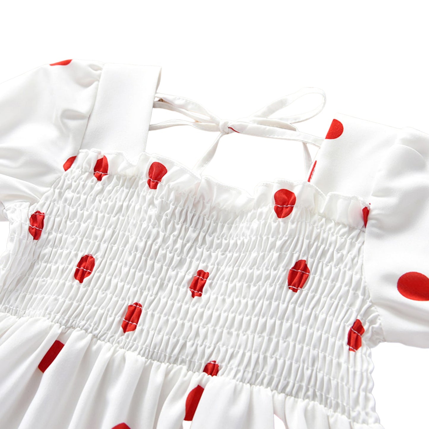 Summer Skirt Girls Sweet Lace Polka Dot Dress GO buy
