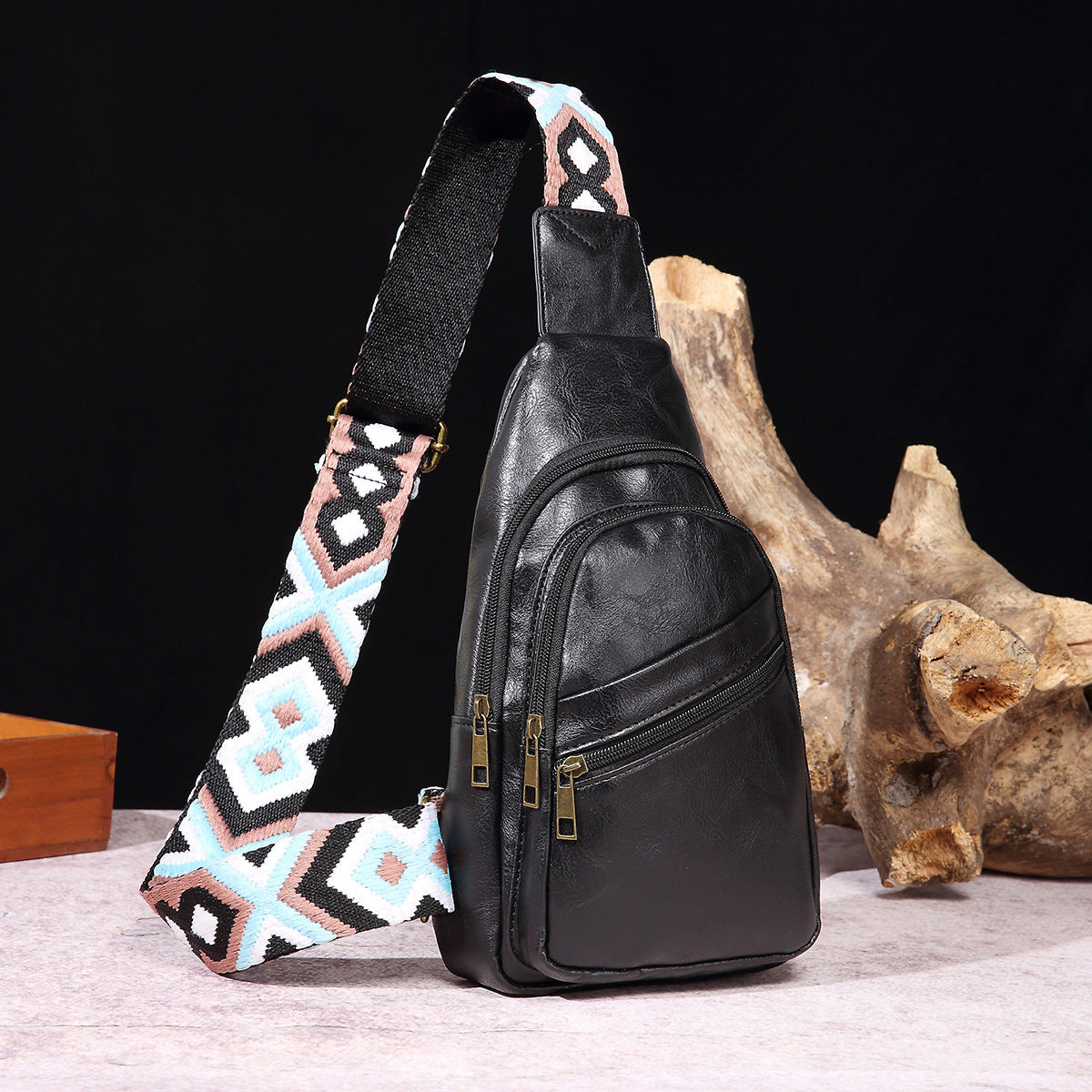 European And American Retro Casual Solid Color Women's Cross-body Bag GO Buy