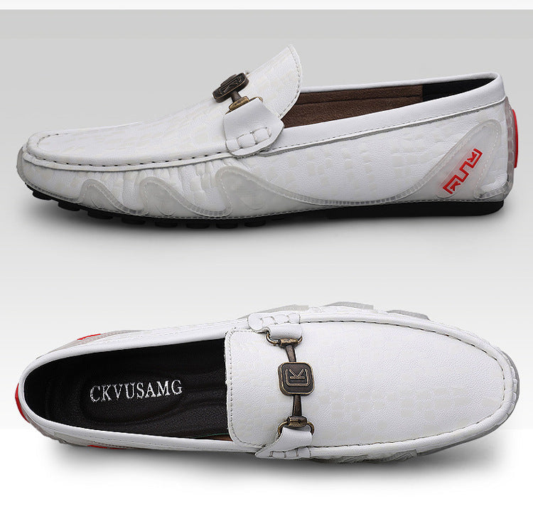 First Layer Cowhide Casual Shoes For Men Gobuy Fashion