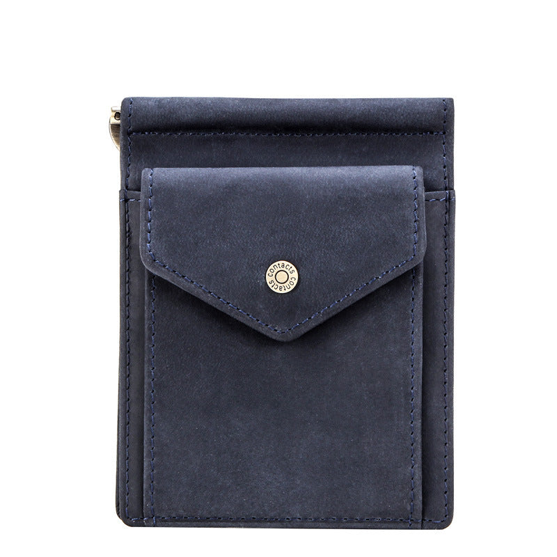 Retro Crazy Horse Cowhide Multifunctional Card Bag GO Buy