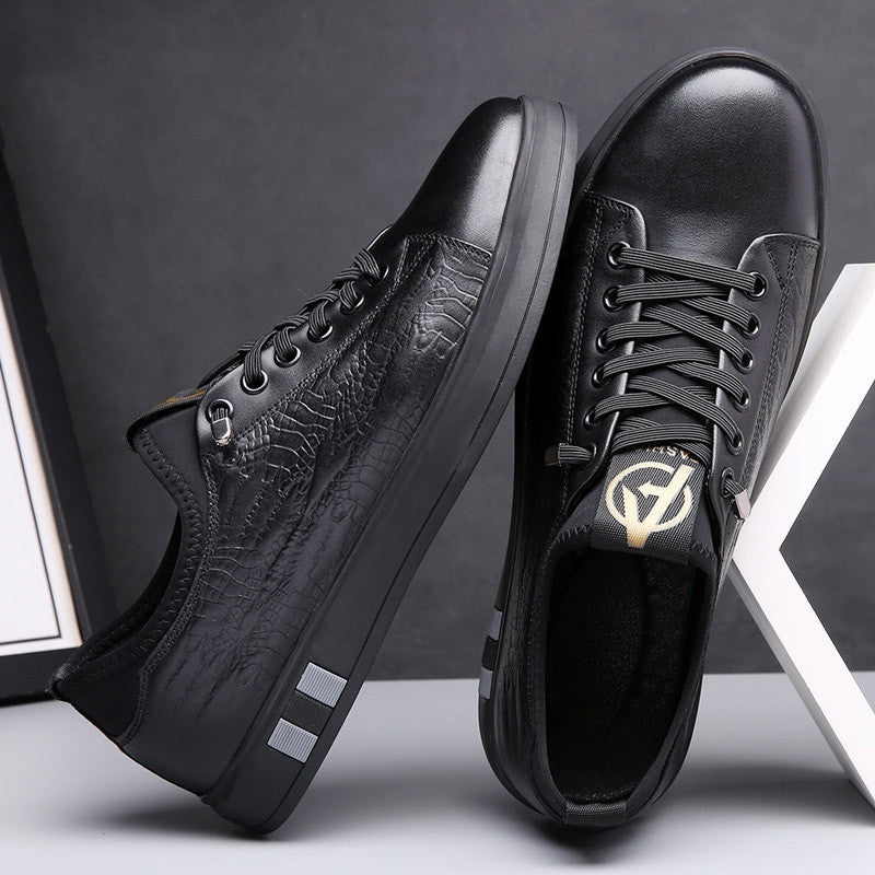 Men's Casual Leather Business Fashion Soft Surface GO Buy