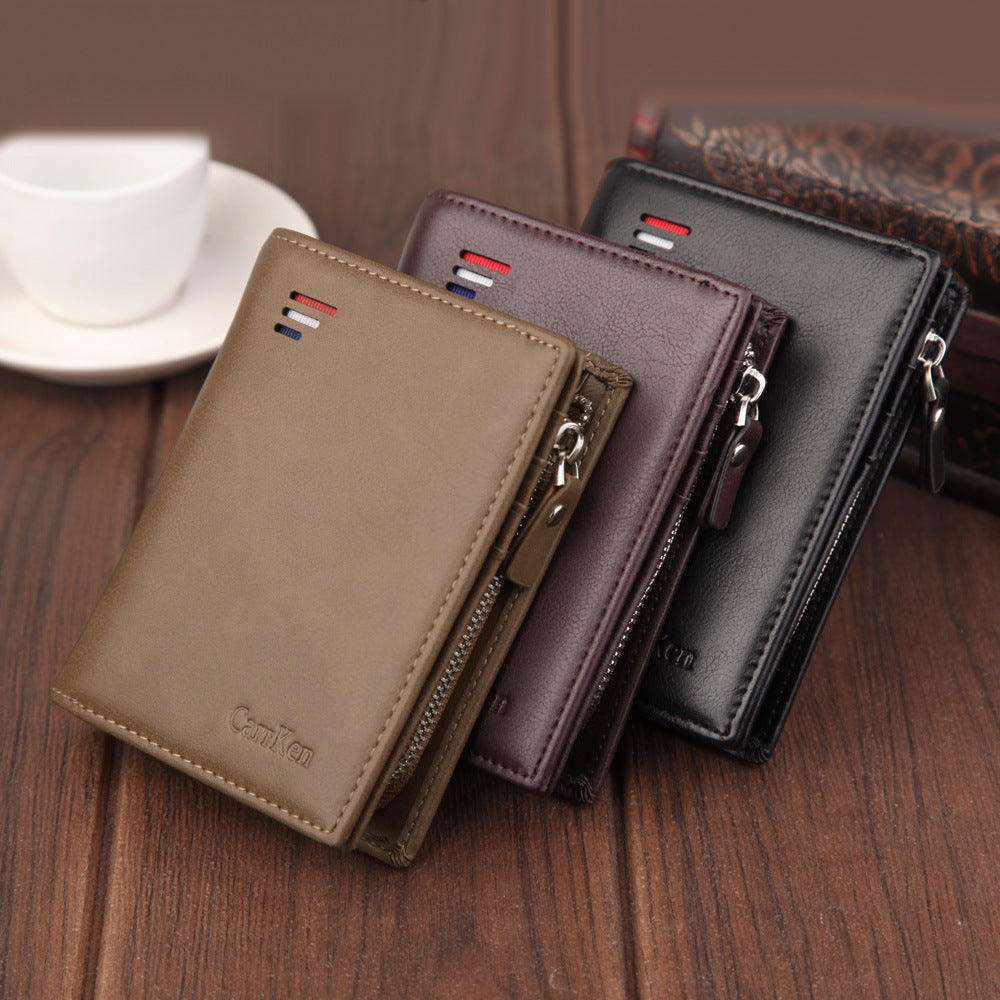 Men's Wallet Short Anti-demagnetization GO Buy
