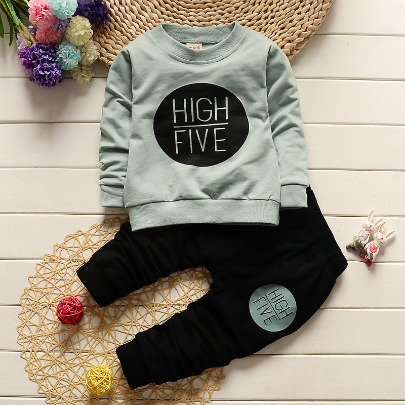 Children's Baby Girl Two-piece Suit GO buy
