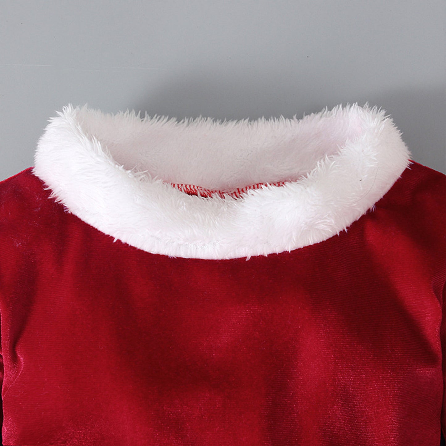 Winter Christmas Long-sleeved Shirt Bell Bottoms Hat Three-piece Children's Clothing GO buy